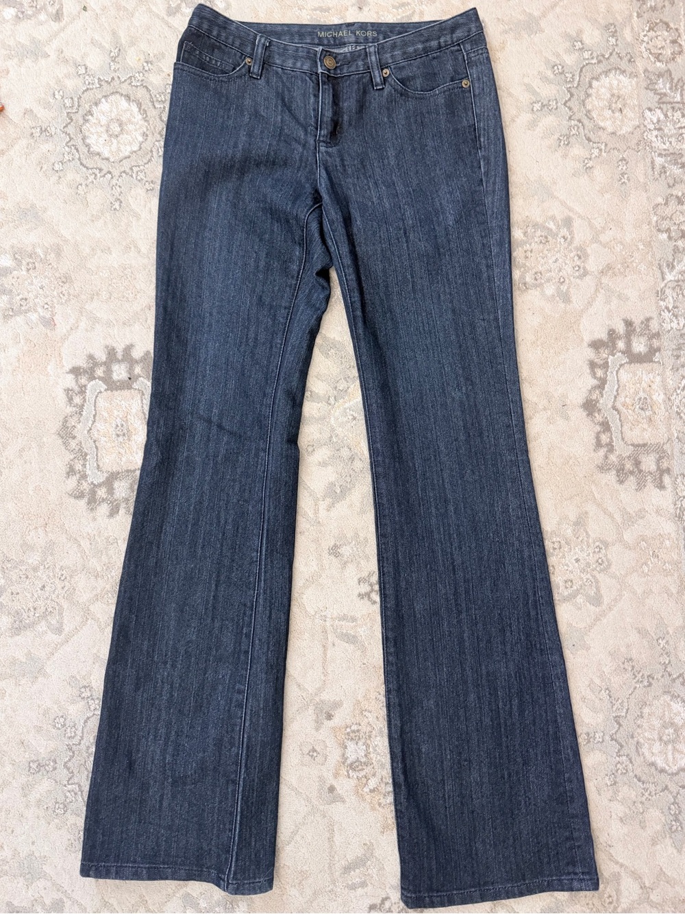 Michael Kors Dark Blue Flare Jeans
